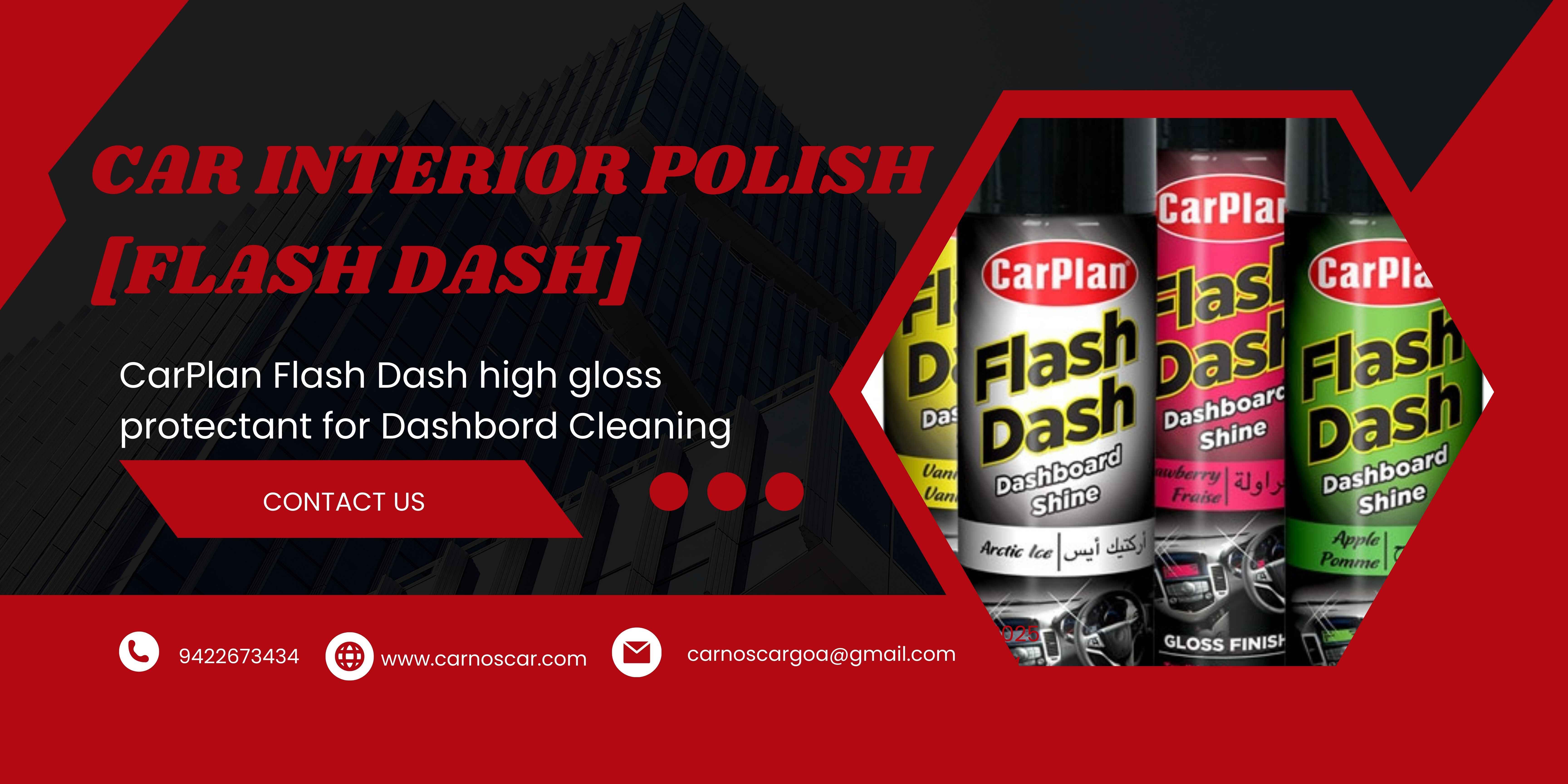 Car Interior Polish [Flash Dash]